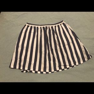 LC Lauren Conrad Striped Skirt